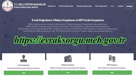 milli eğitim bakanlığı dilekçe sorgulama